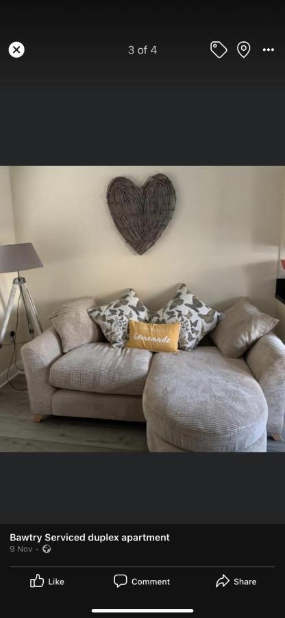 2 Bedroom Duplex Apartment Bawtry Eksteriør bilde